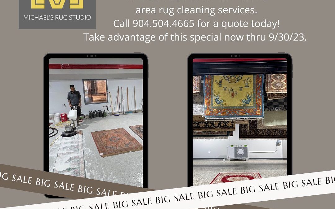 Revive Your Rugs and Save: Exclusive 15% Off Area Rug Cleaning Services!